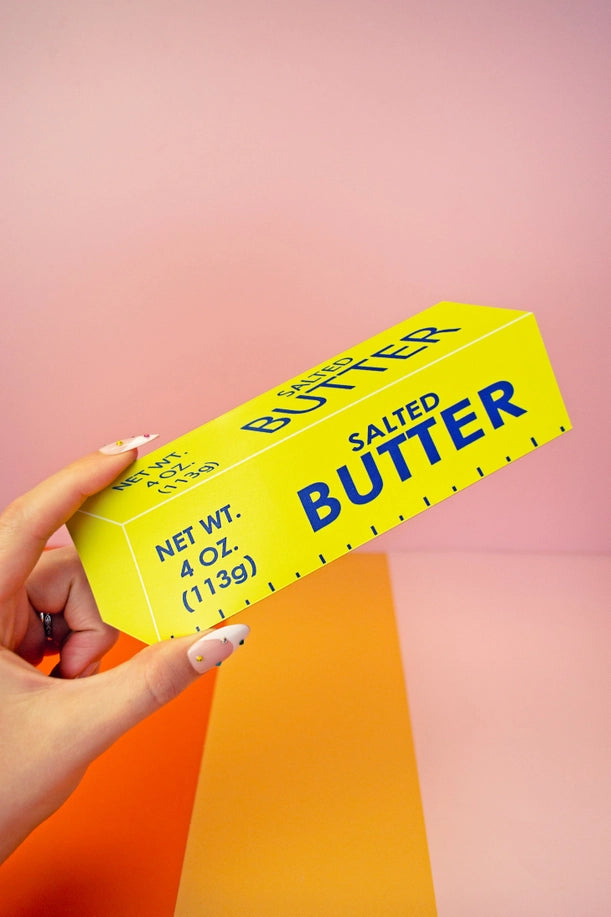 Large Butter Bumper Magnet