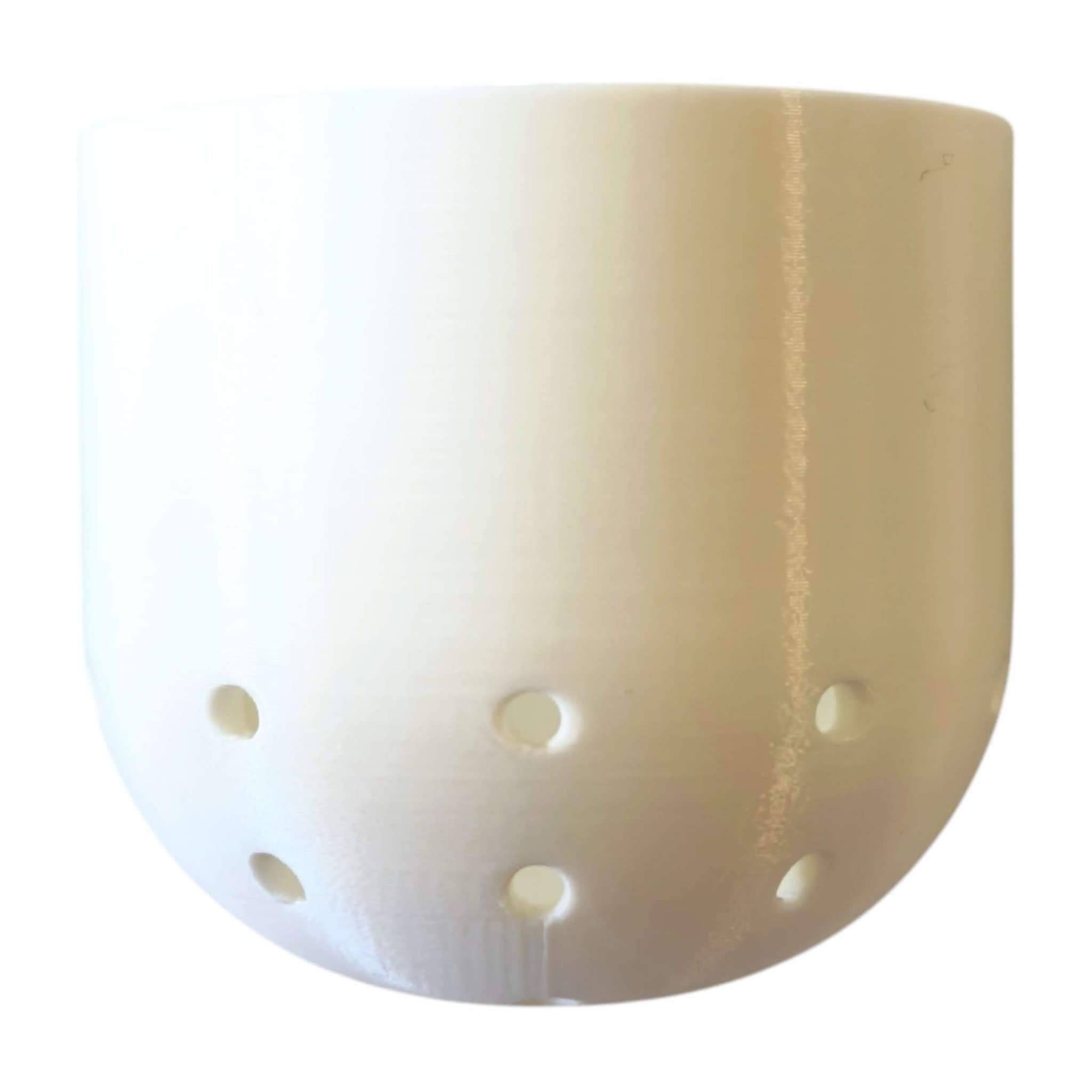 White Shower Steamer Pod