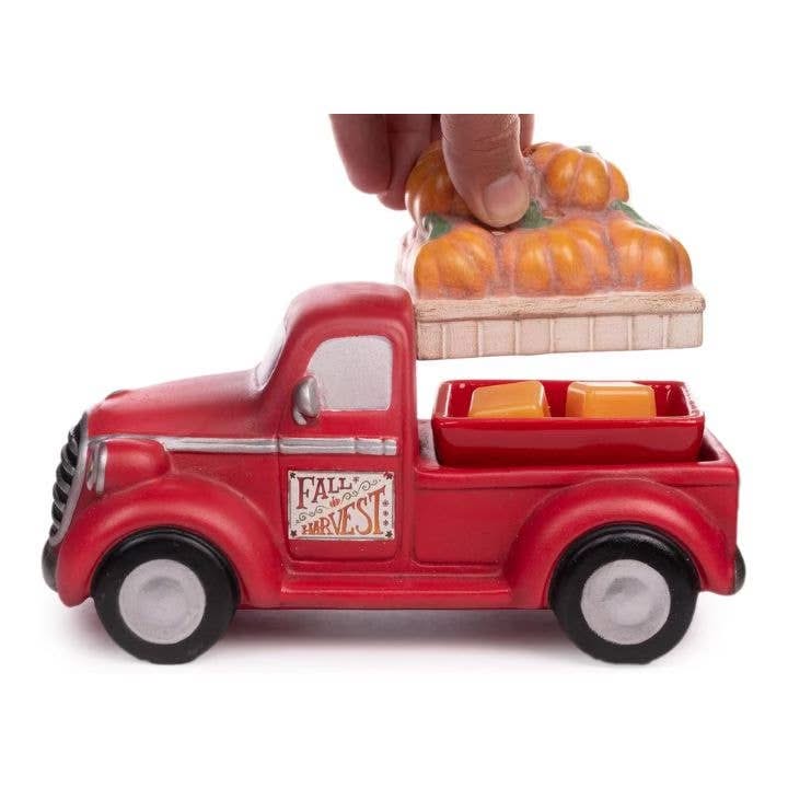 Fall Harvest Red Truck Electric Wax Warmer