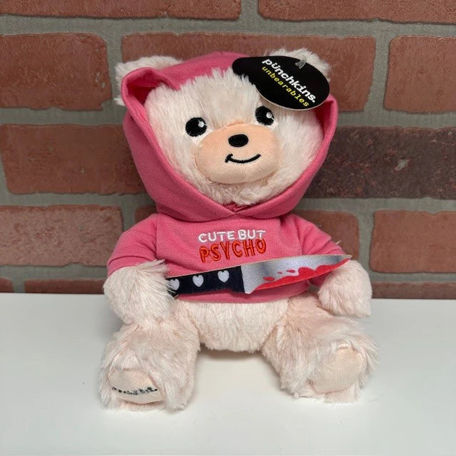 "Cute But Psycho" Plushie Bear