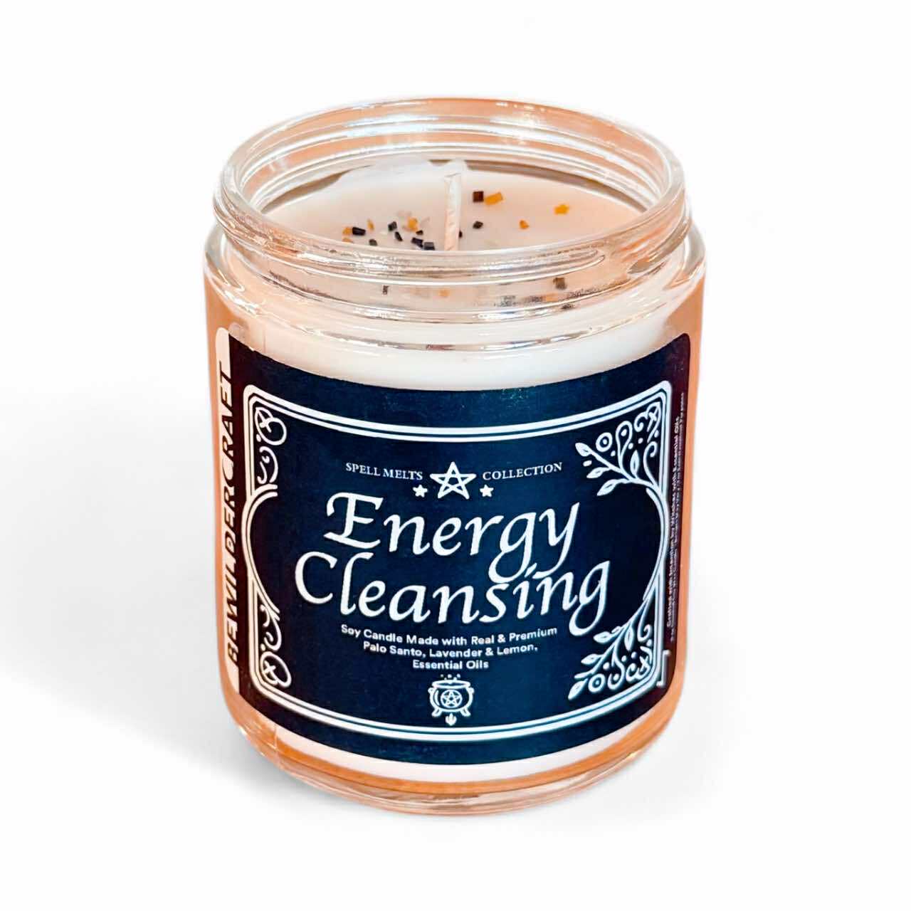 Energy Cleansing - 8 oz Glass Candle