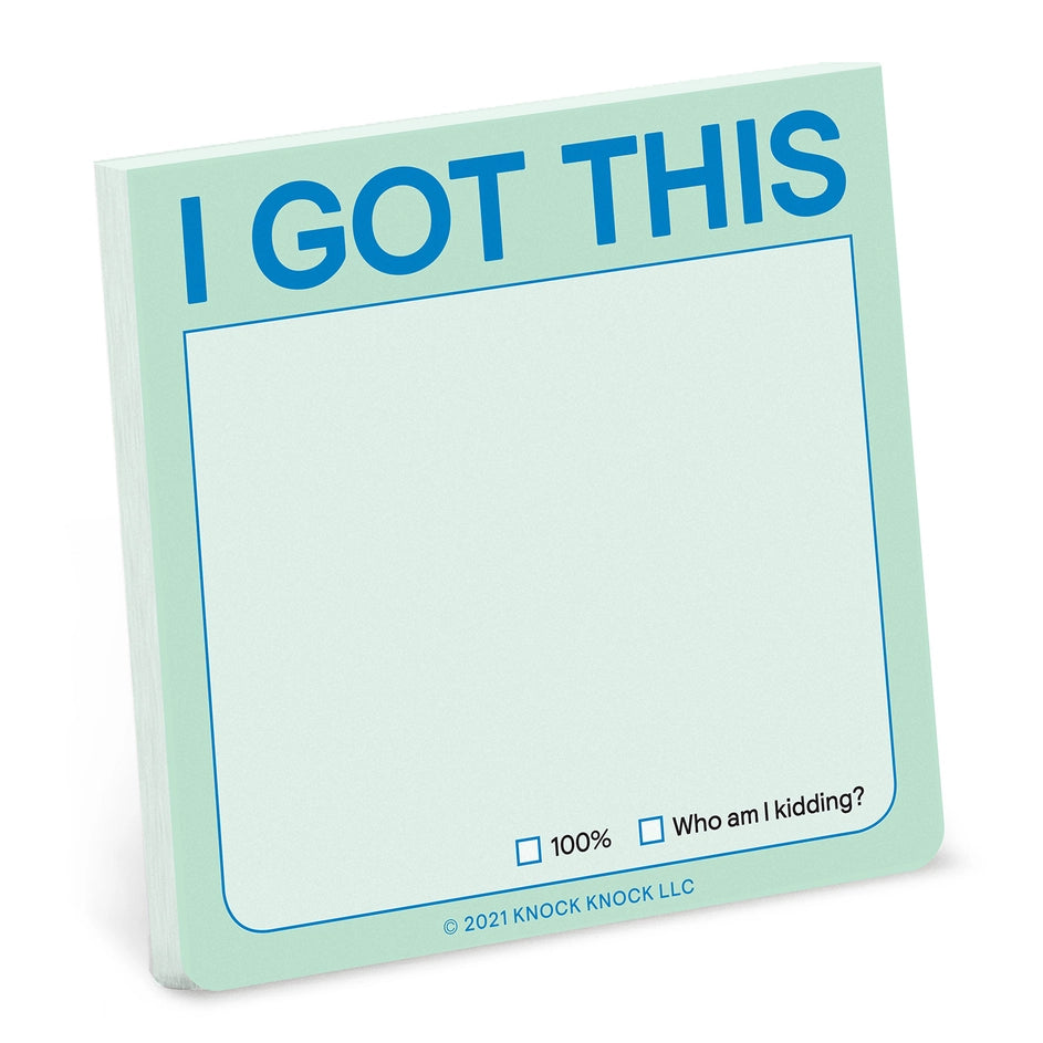 I Got This - Sticky Notes