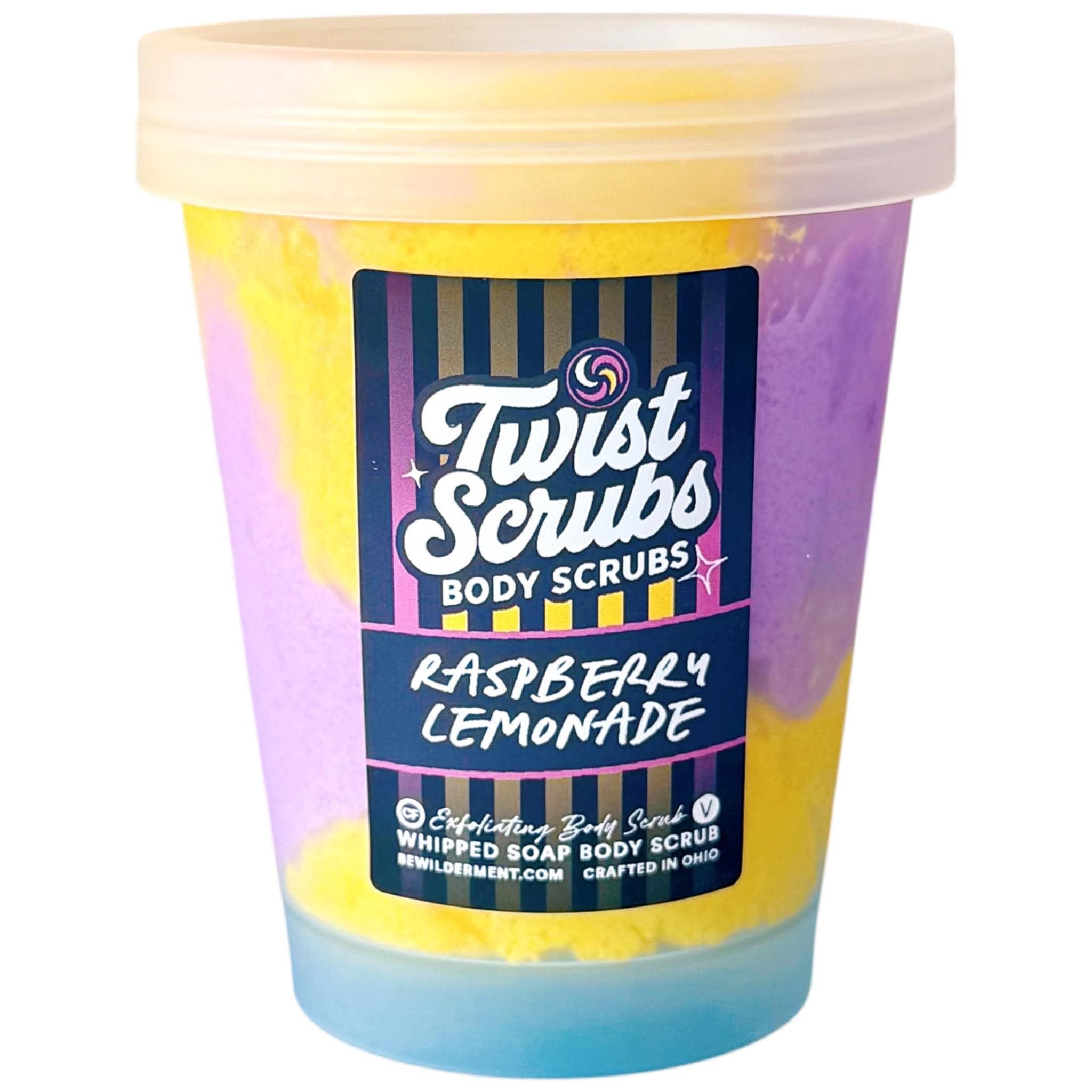 Raspberry + Lemonade Twist Scrub