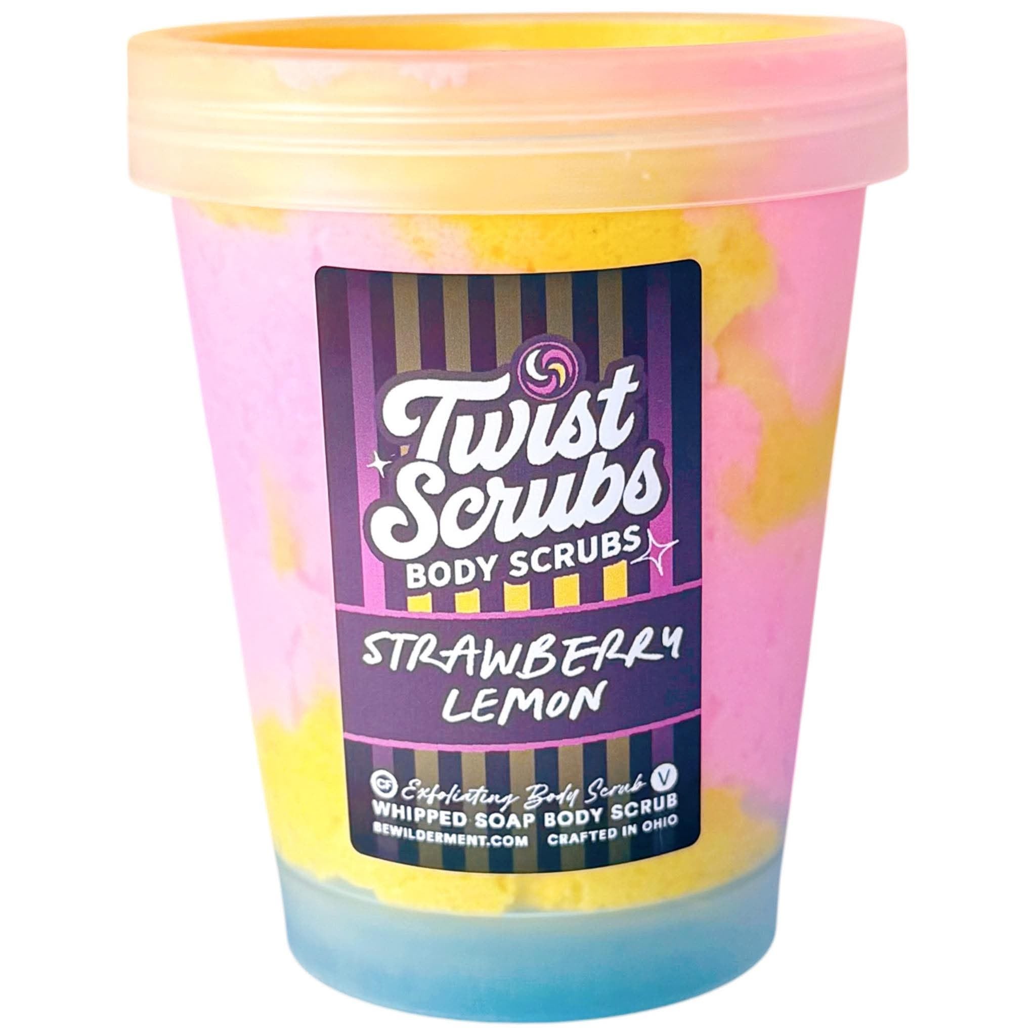Strawberry + Lemon Twist Scrub