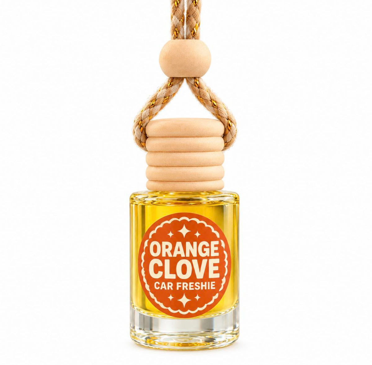 Orange Clove Car Freshie