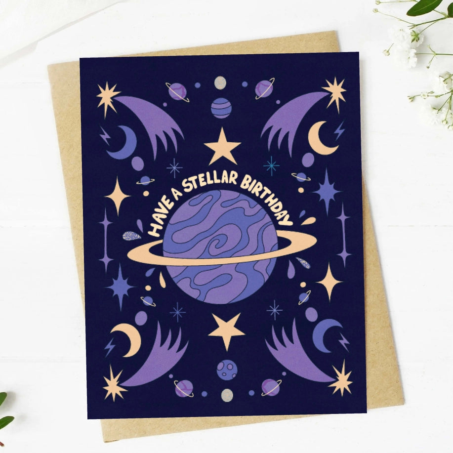 Have A Stellar Birthday - Greeting Card