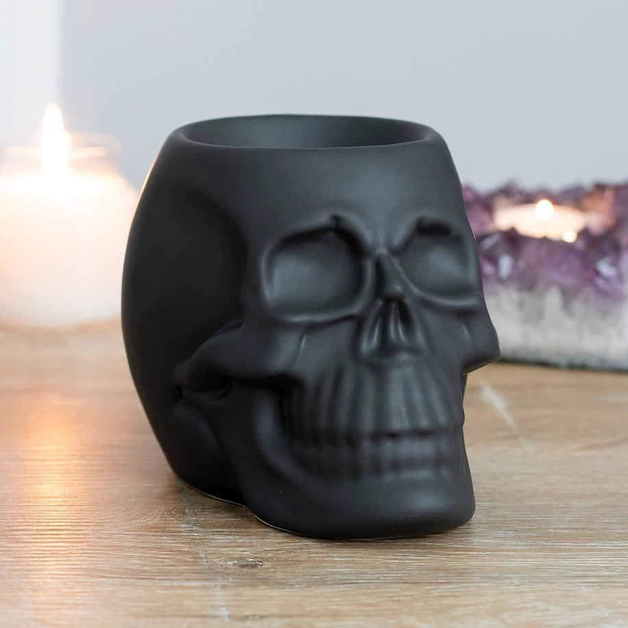 Black Skull Wax Warmer