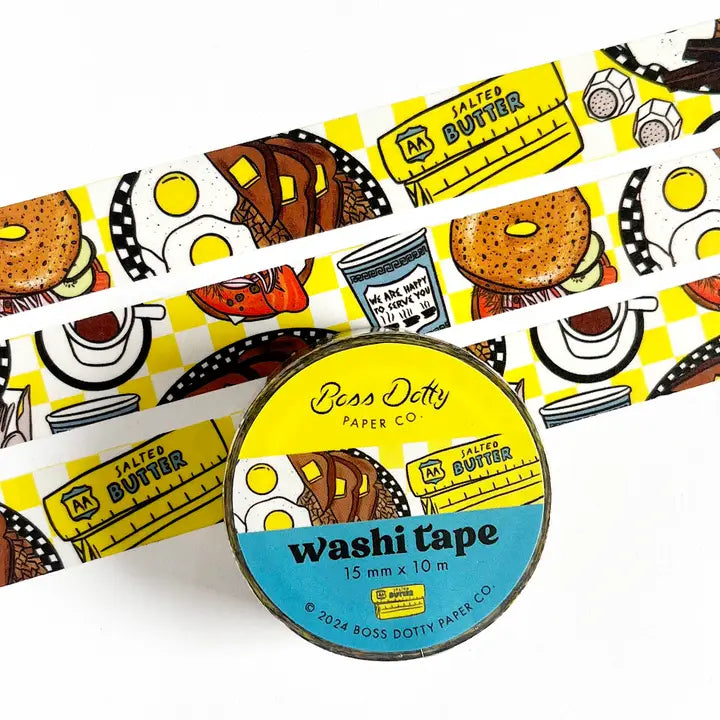Breakfast Washi Tape