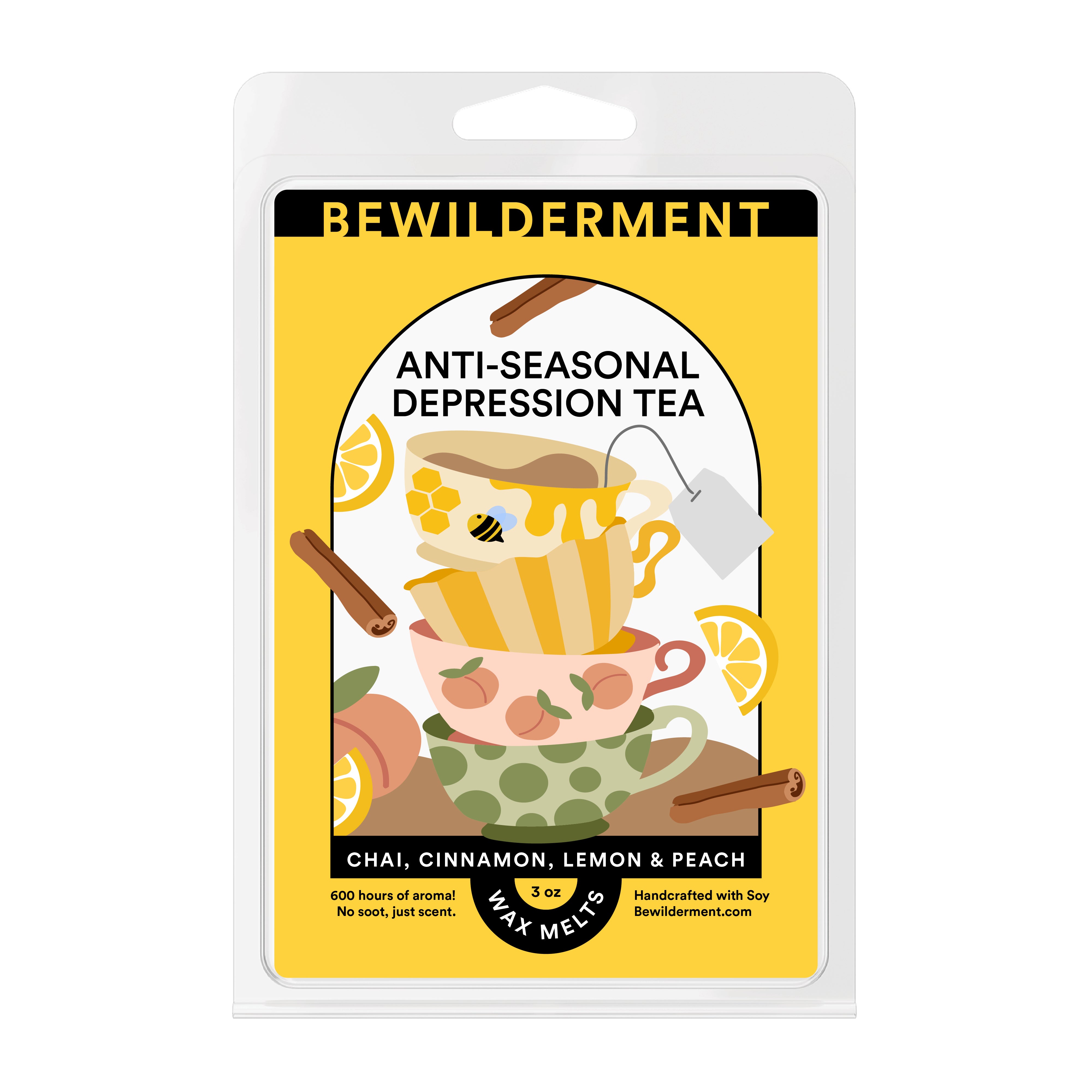 Anti-Seasonal Depression Tea Wax Melts