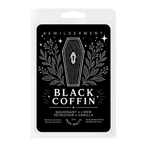 Black Coffin Wax Melts