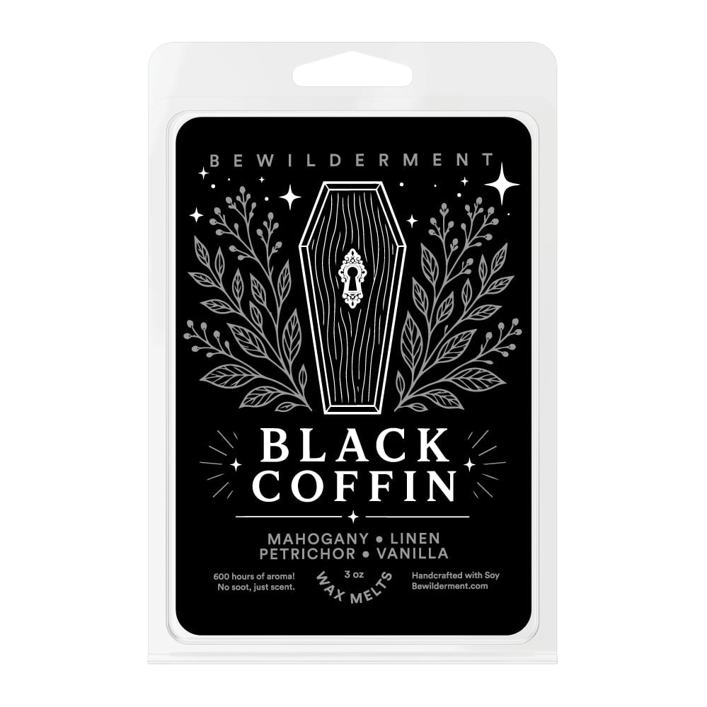 Black Coffin Wax Melts