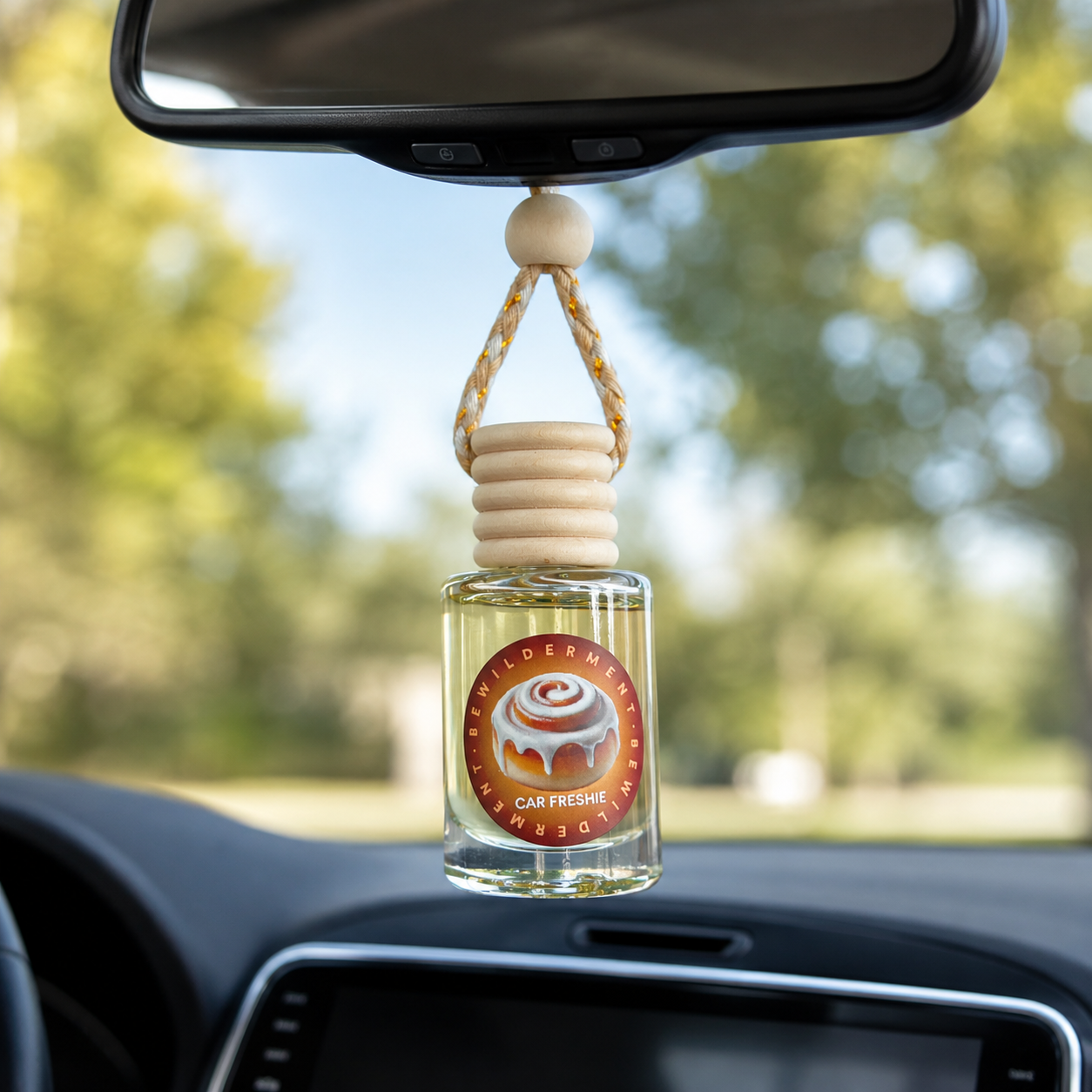Cinnamon Bun Car Freshie