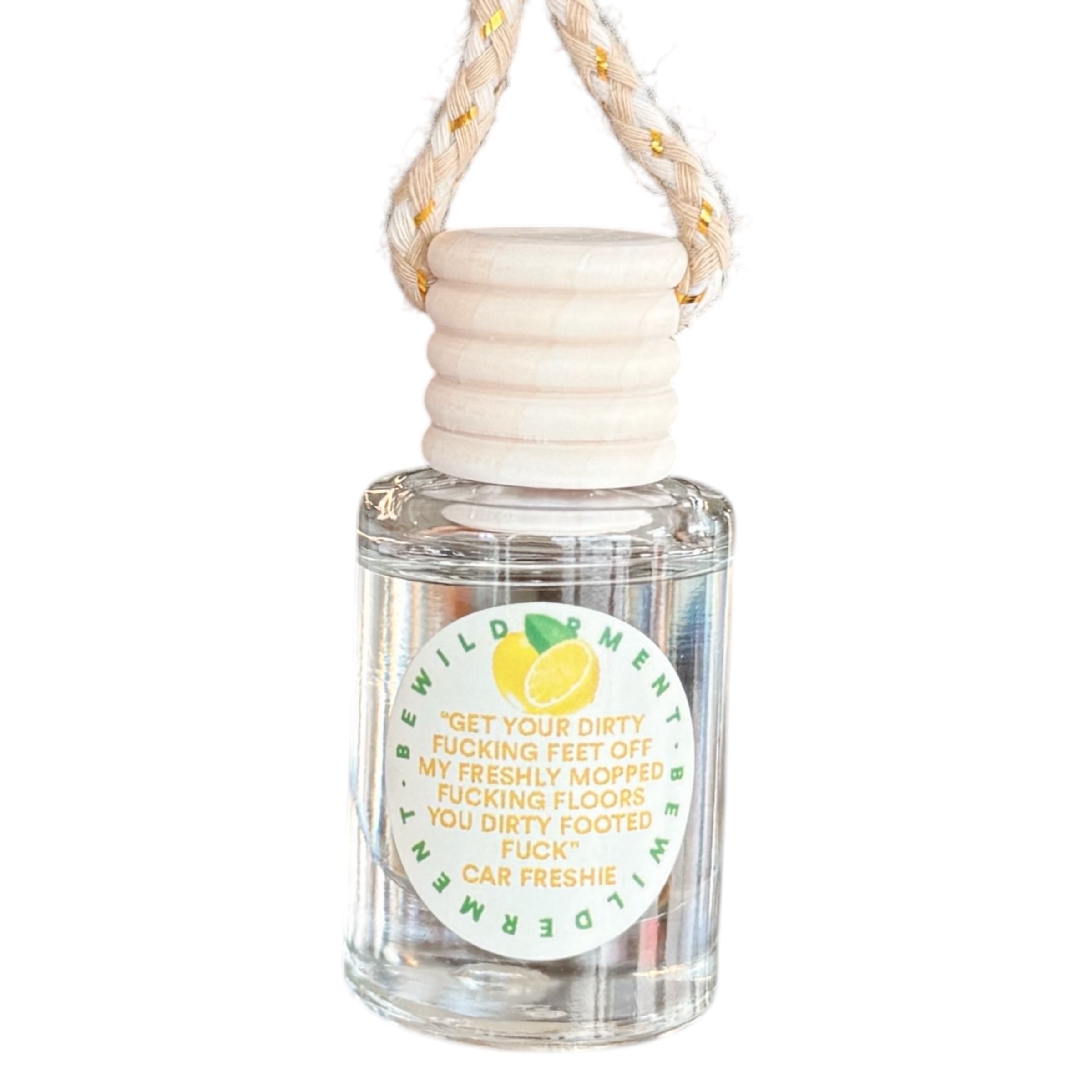 Freshly Mopped Floors Car Freshie