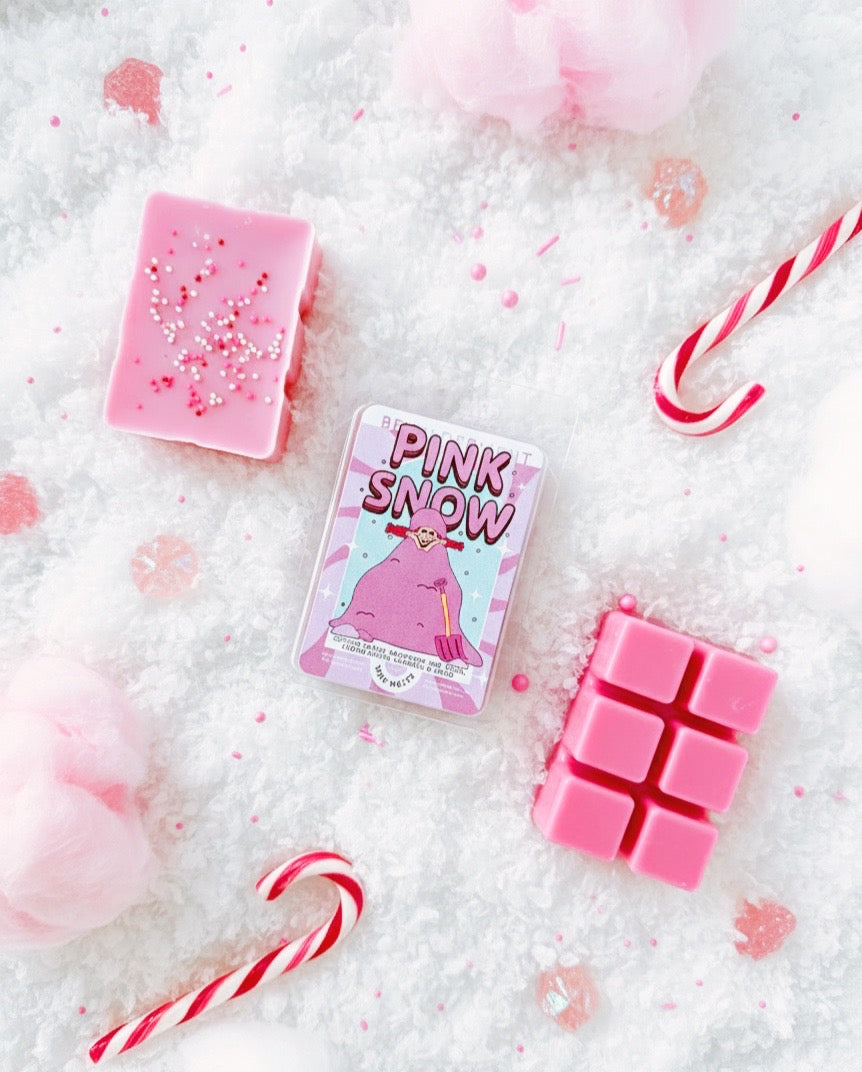 Pink Snow Wax Melts