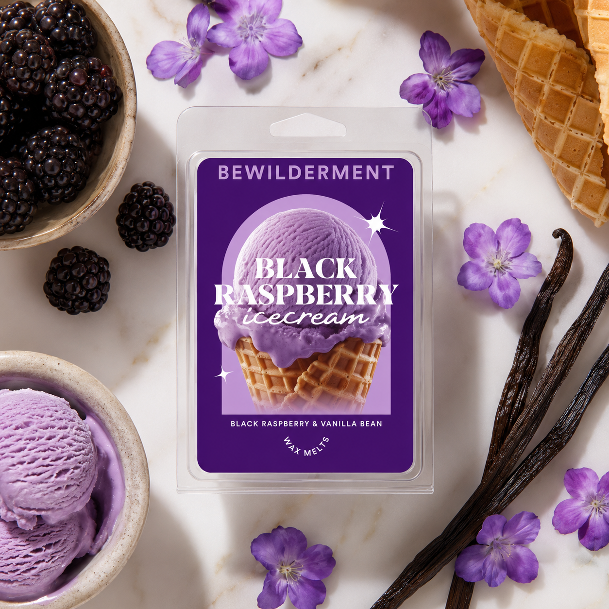 Black Raspberry Vanilla Icecream Wax Melts