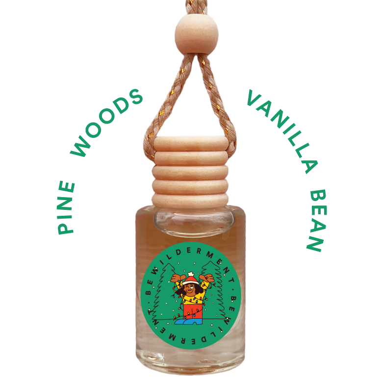 Car Air Freshener Wood Cap Hanging Bottle Oil Perfume - Buy 1 Get 1 50% Off