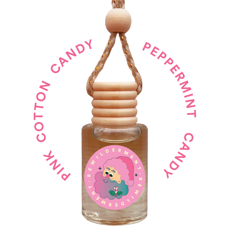 Cotton Candy Whiskers Car Freshie