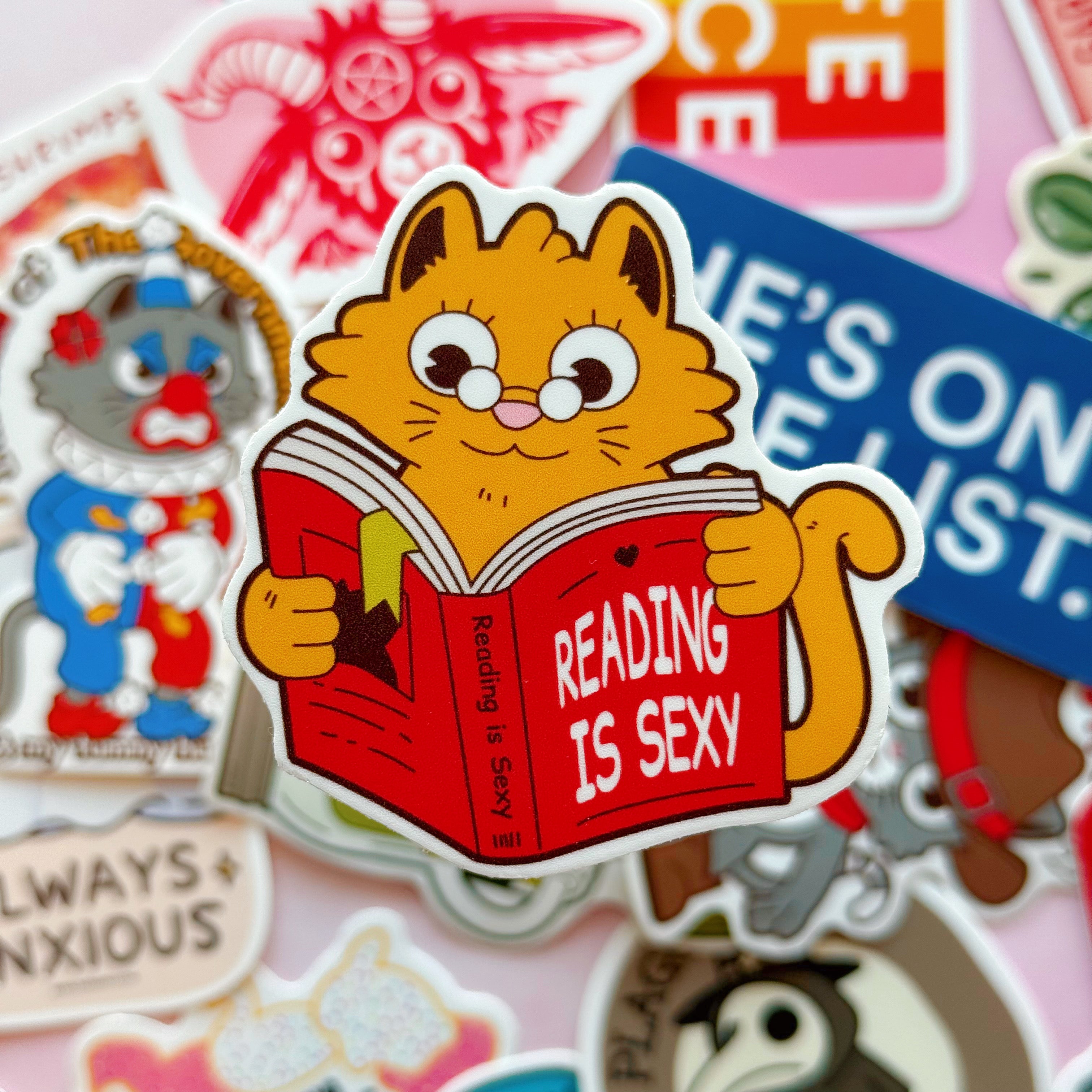 Reading is Sexy Vinyl Sticker