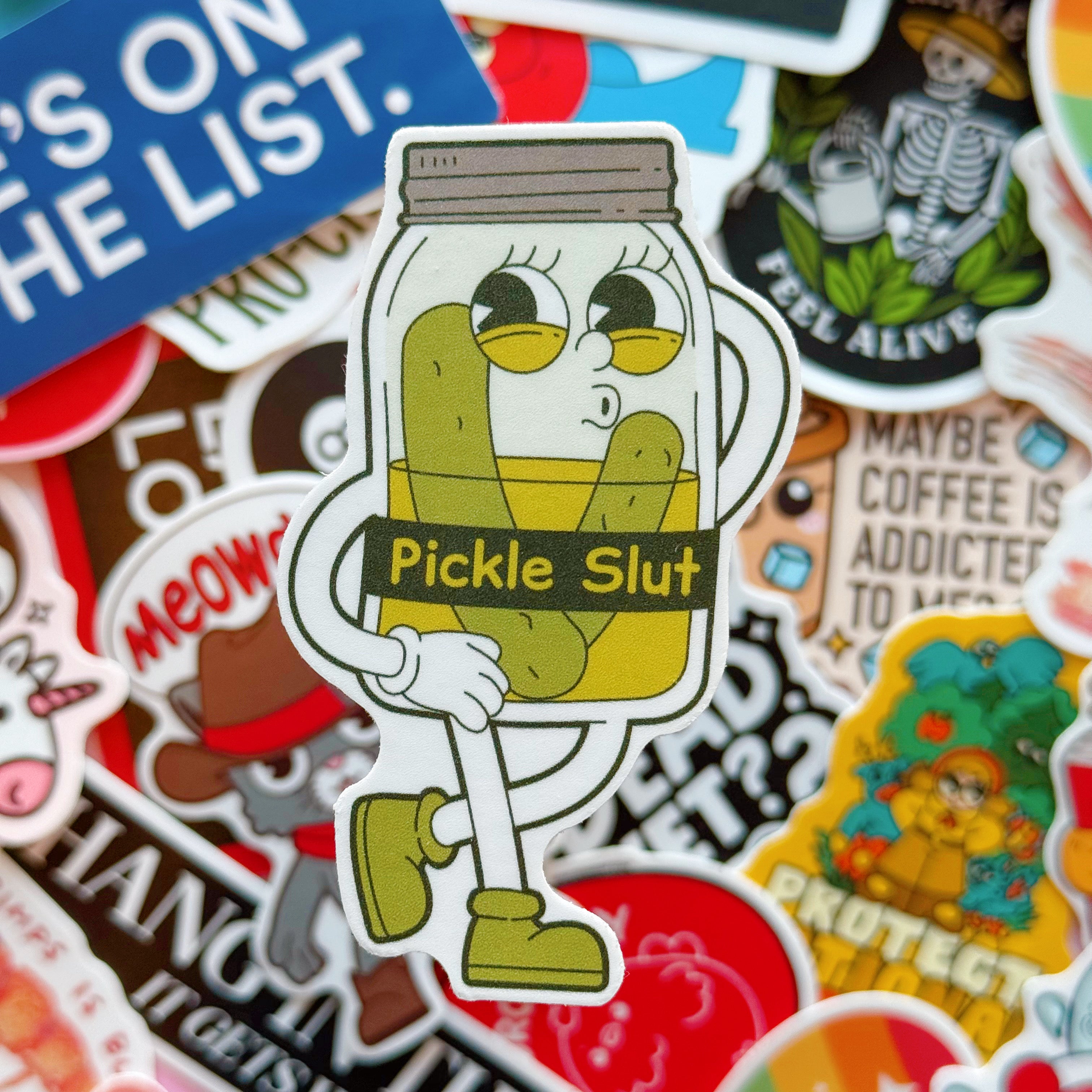 Pickle Slut Vinyl Sticker