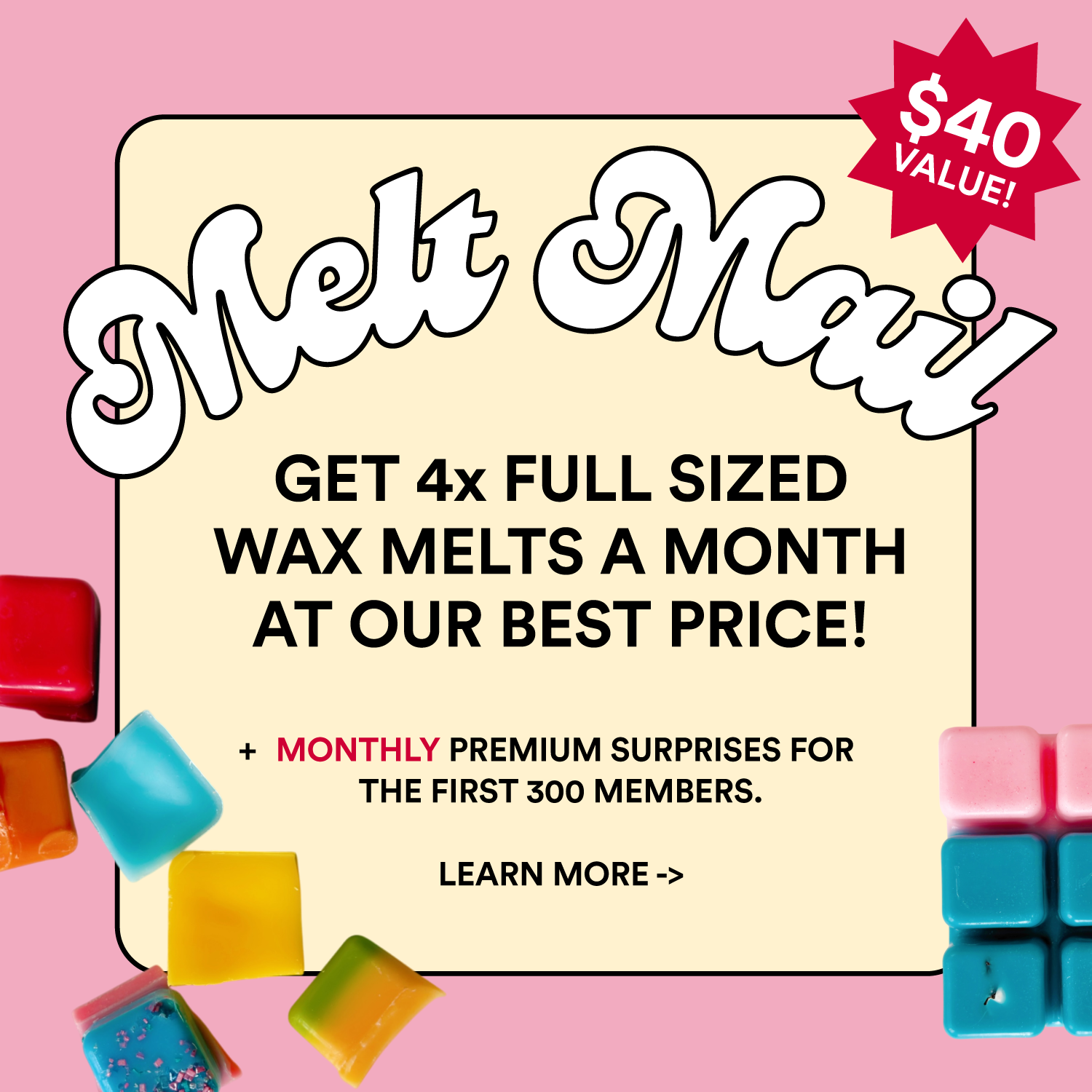 melt the lady 2点セット Amazon.com: Candle Warmers Etc Artisan Wax Melts 2.5oz, Vanilla