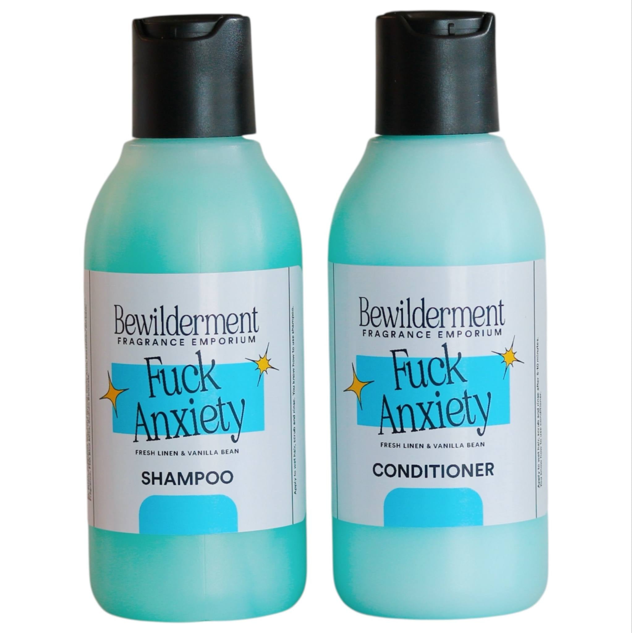 Fuck Anxiety Shampoo & Conditioner Duo