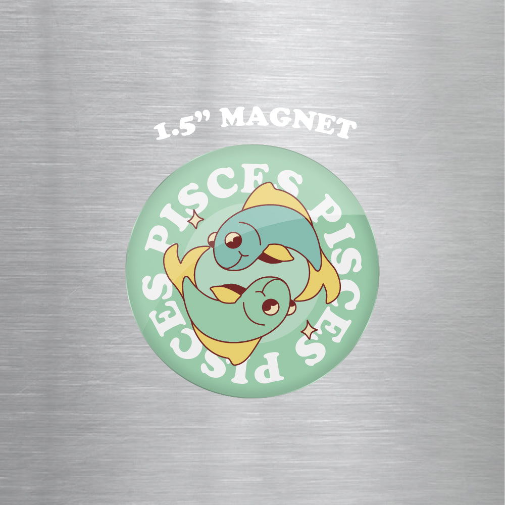 Pisces Astrology 1.5" Magnet
