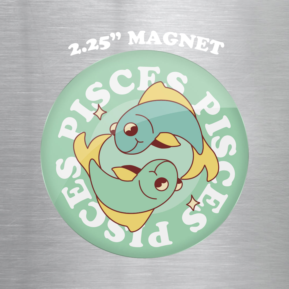 Pisces Astrology 2.25" Magnet