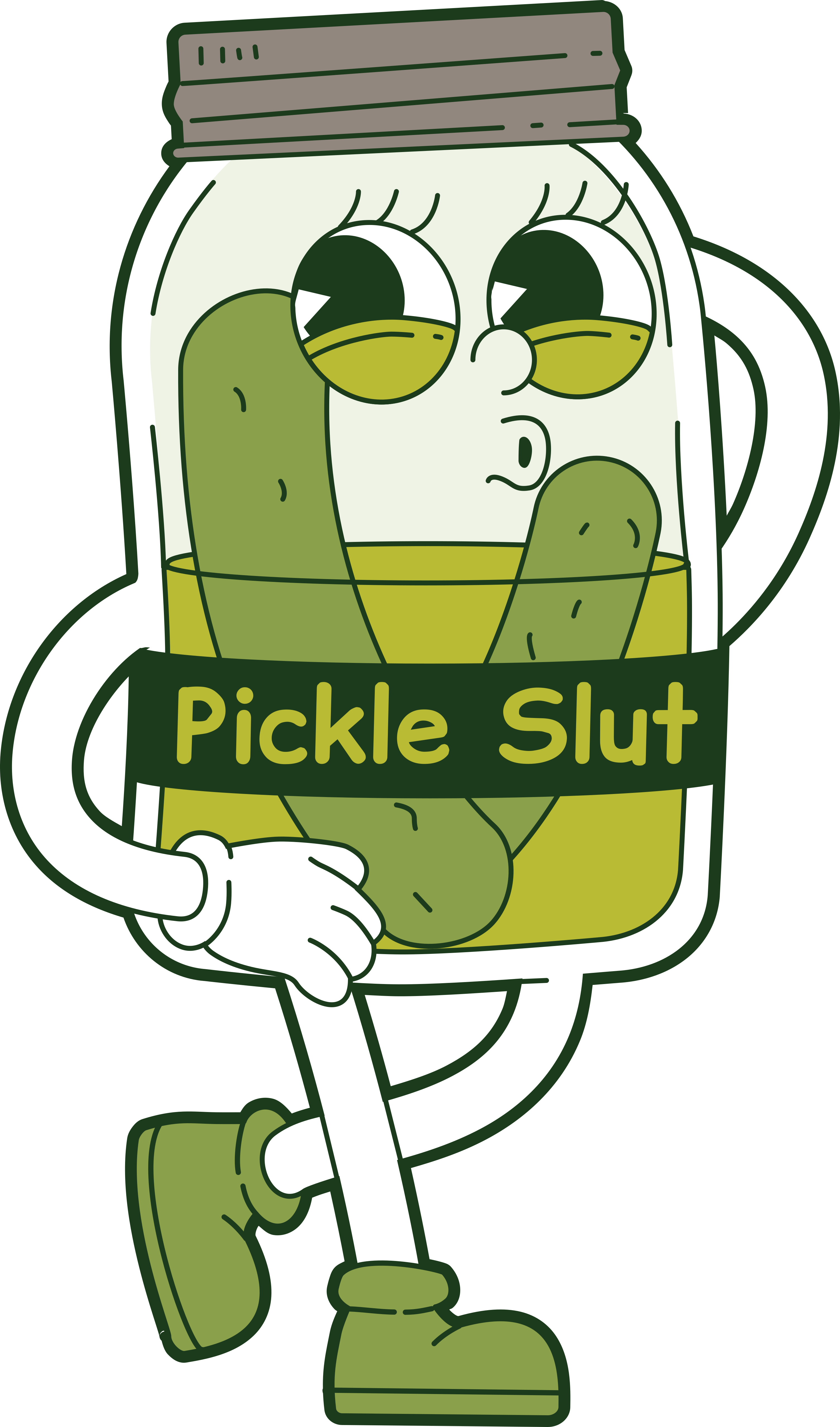 Pickle Slut Vinyl Sticker