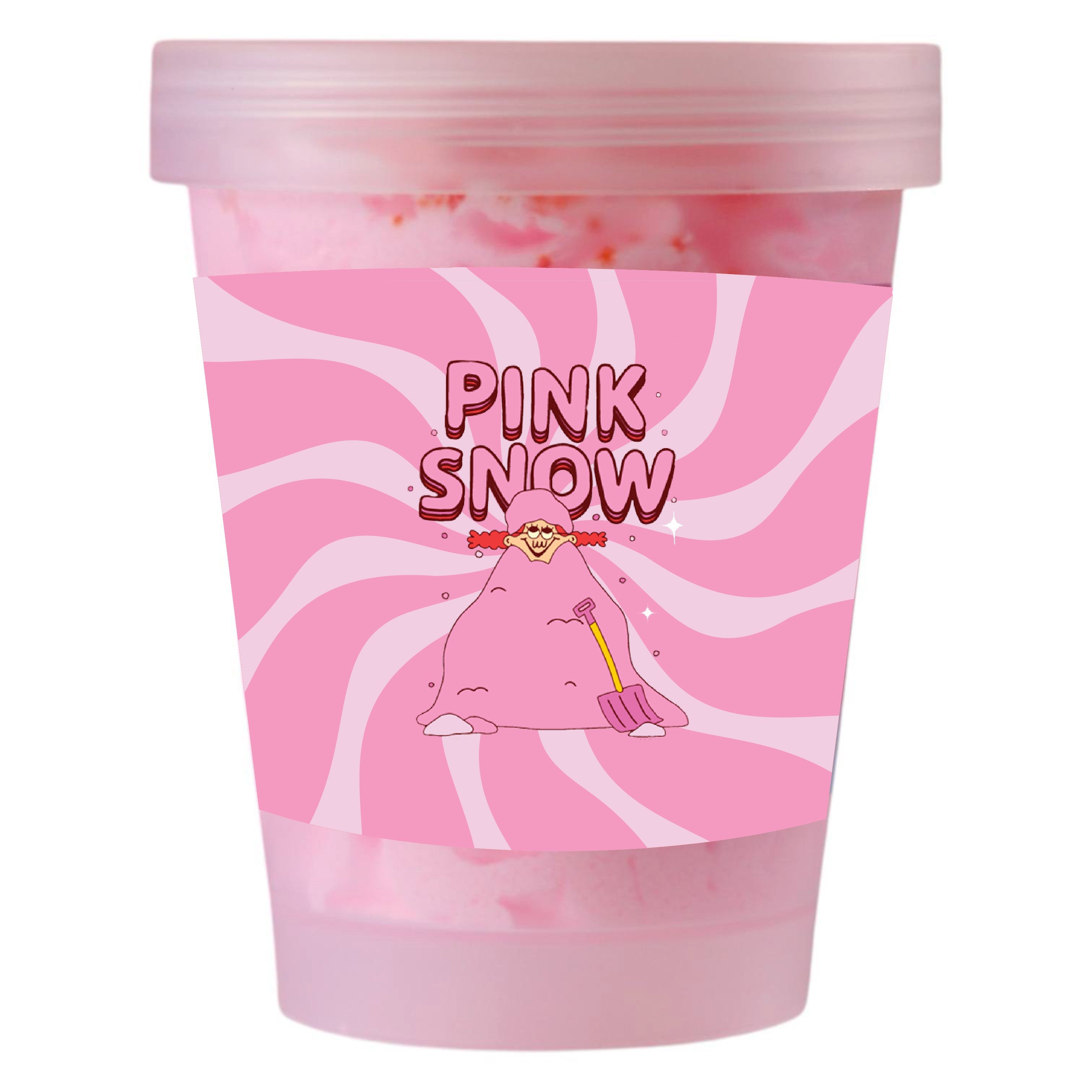 Pink Snow Bath Frosting