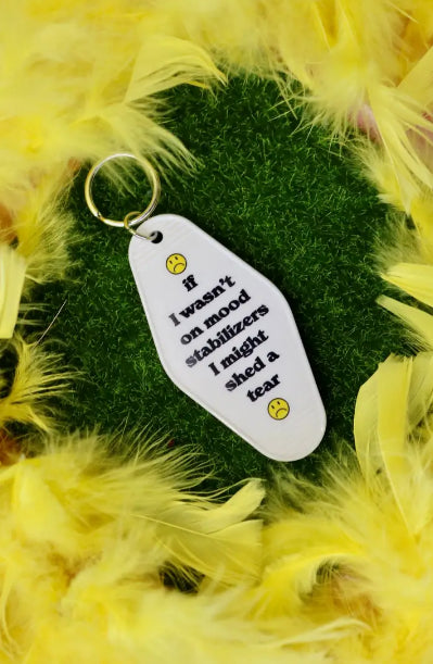 Mood Stabilizers Keychain