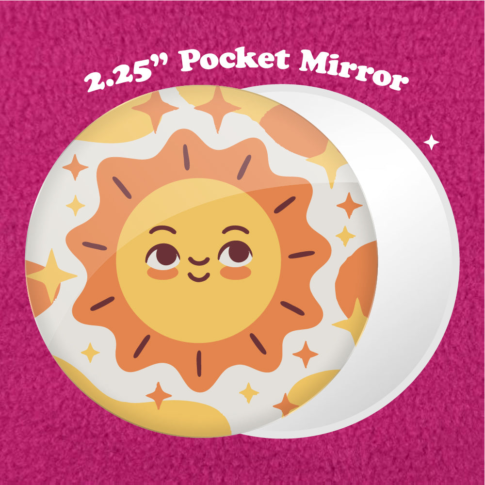 Sun 2.25" Pocket Mirror