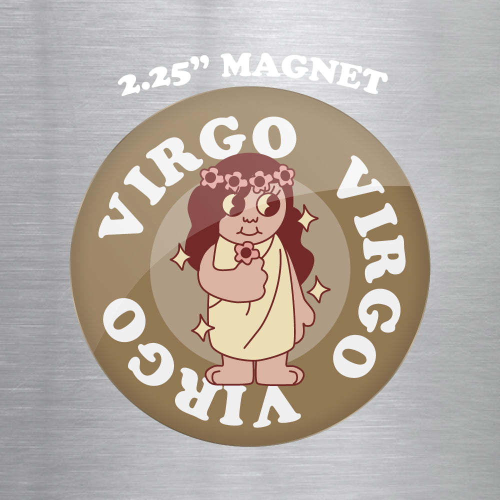 Virgo Astrology 2.25" Magnet