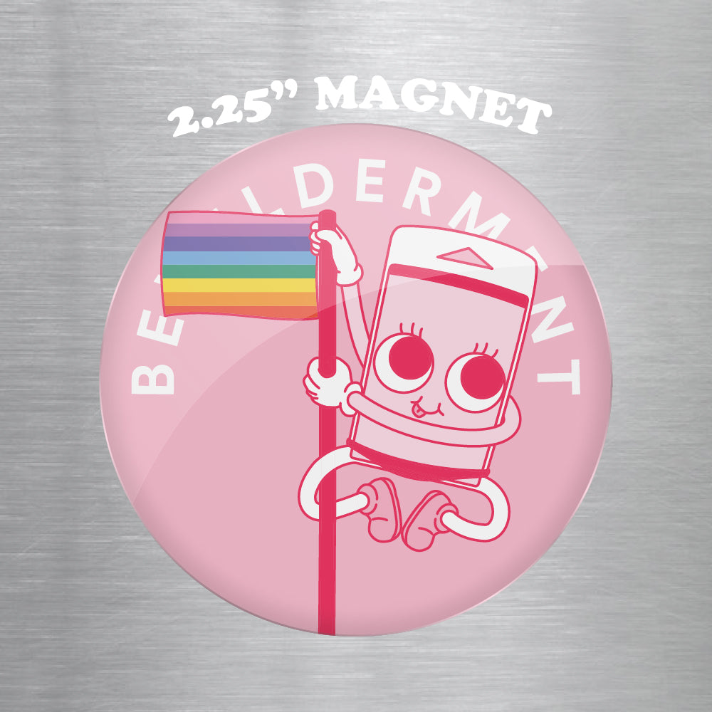 Pride Flag Wilder 2.25" Magnet