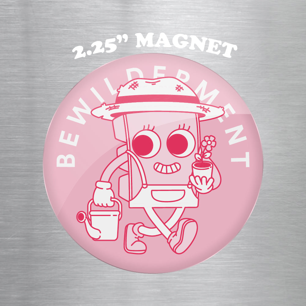 Gardening Wilder 2.25" Magnet