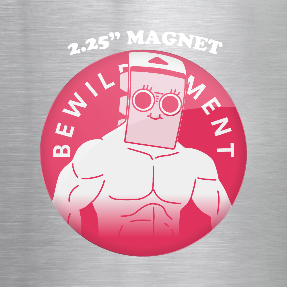 Handsome Wilder 2.25" Magnet