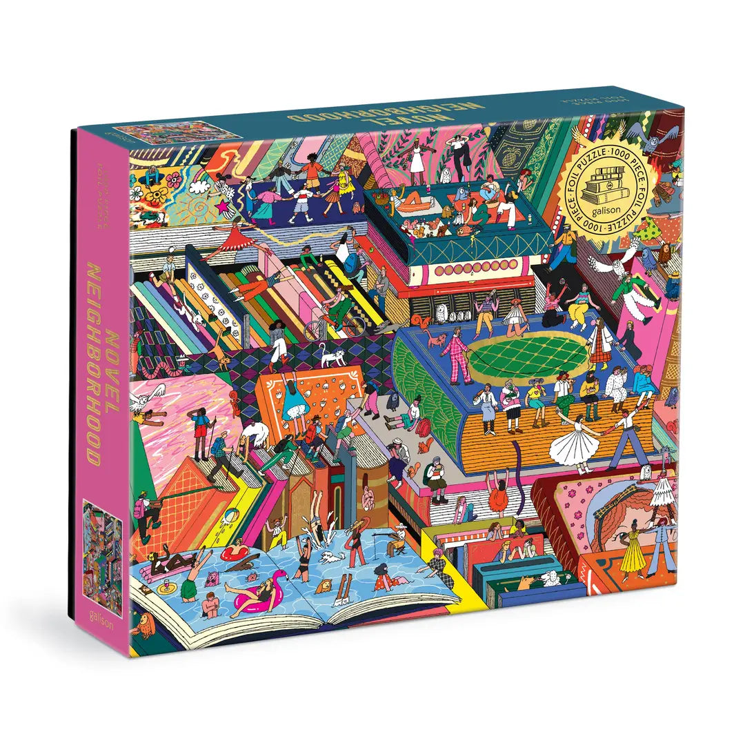 Novel Neighborhood 1000 Piece Foil Puzzle