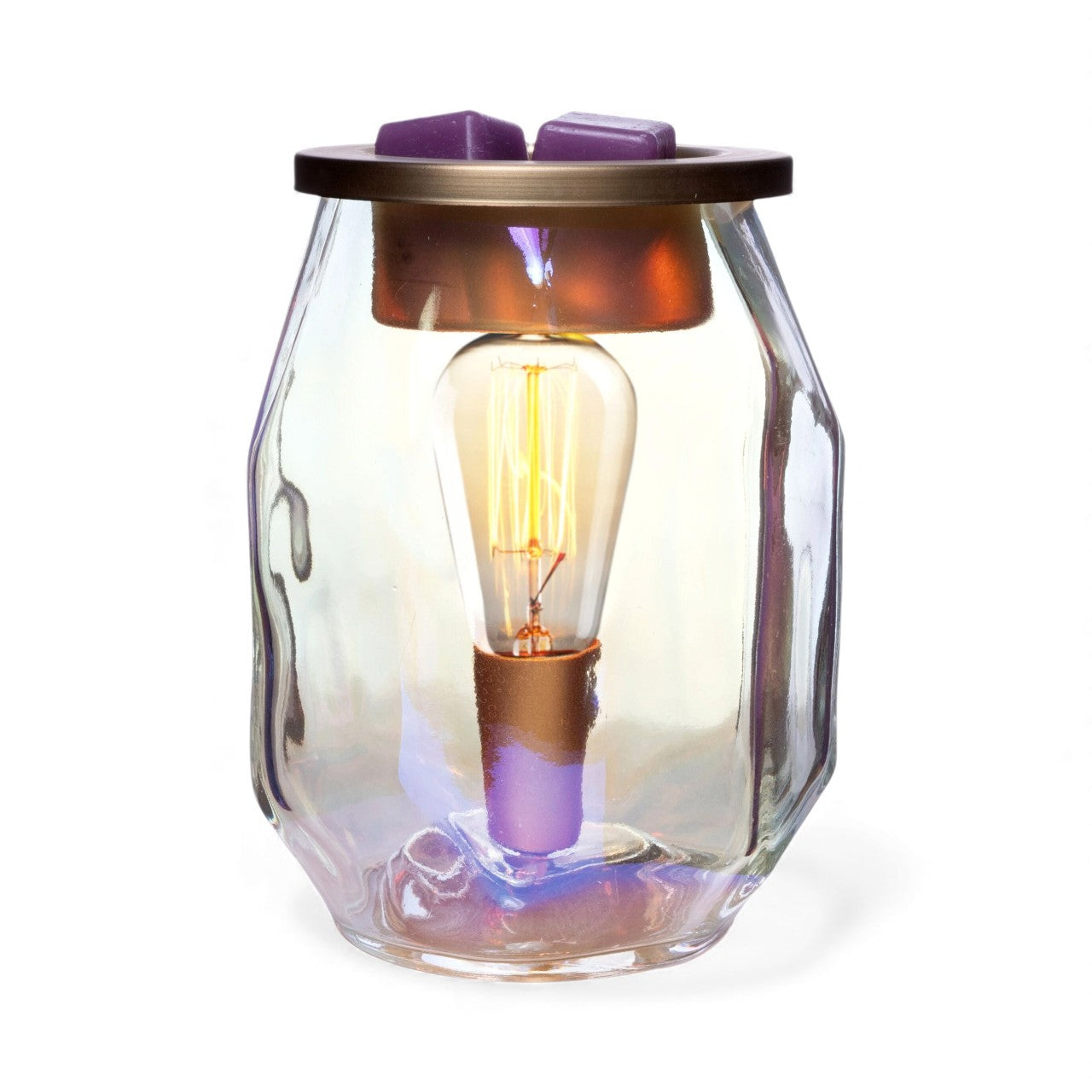 Edison Rainbow Jar Electric Wax Warmer with Bulb