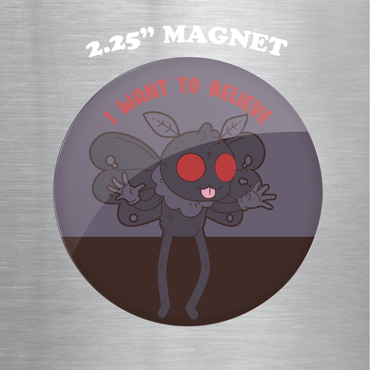 I Want to Believe Mothman 2.25" Magnet
