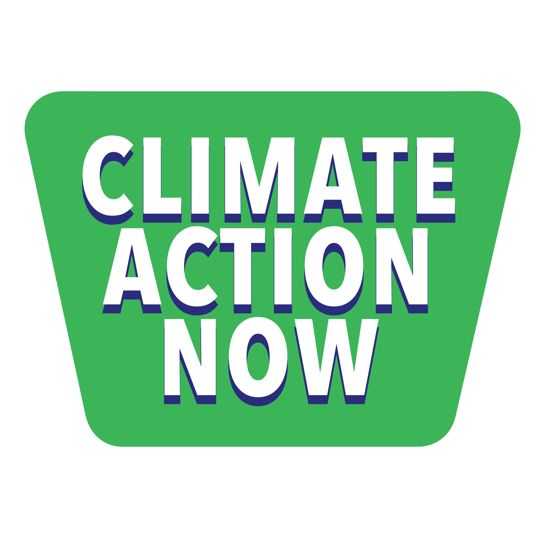 Climate Action Now Vinyl Sticker