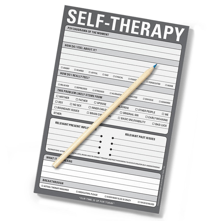 Self-Therapy (Black) - Notepad
