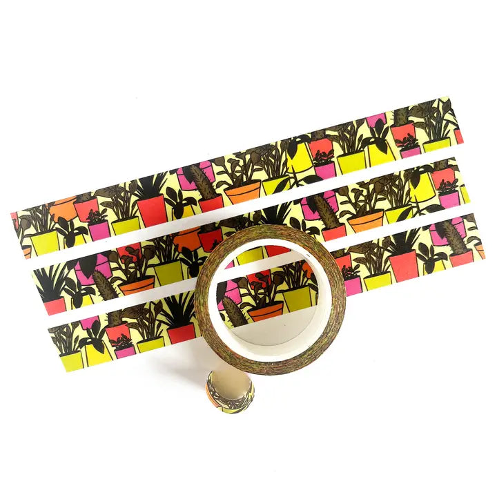 House Plants Washi Tape