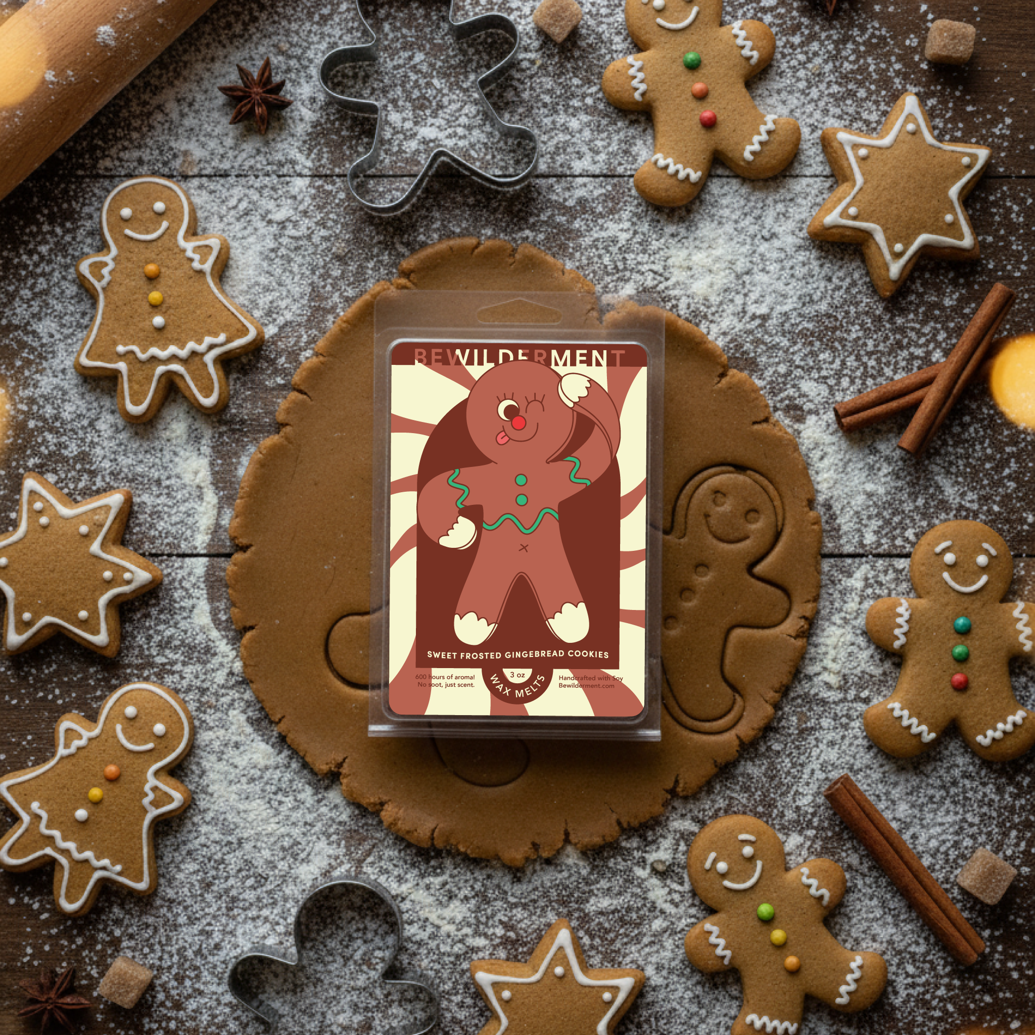 Straight Up Gingerbread Wax Melts