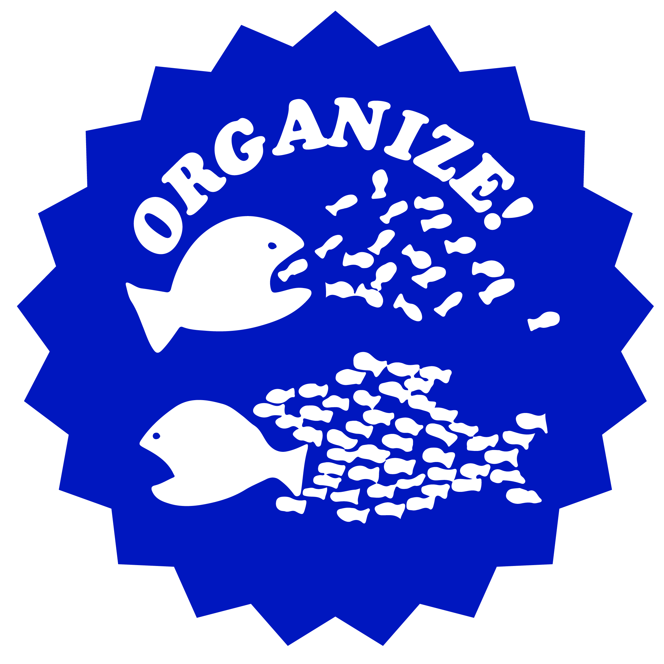 Organize! Vinyl Sticker