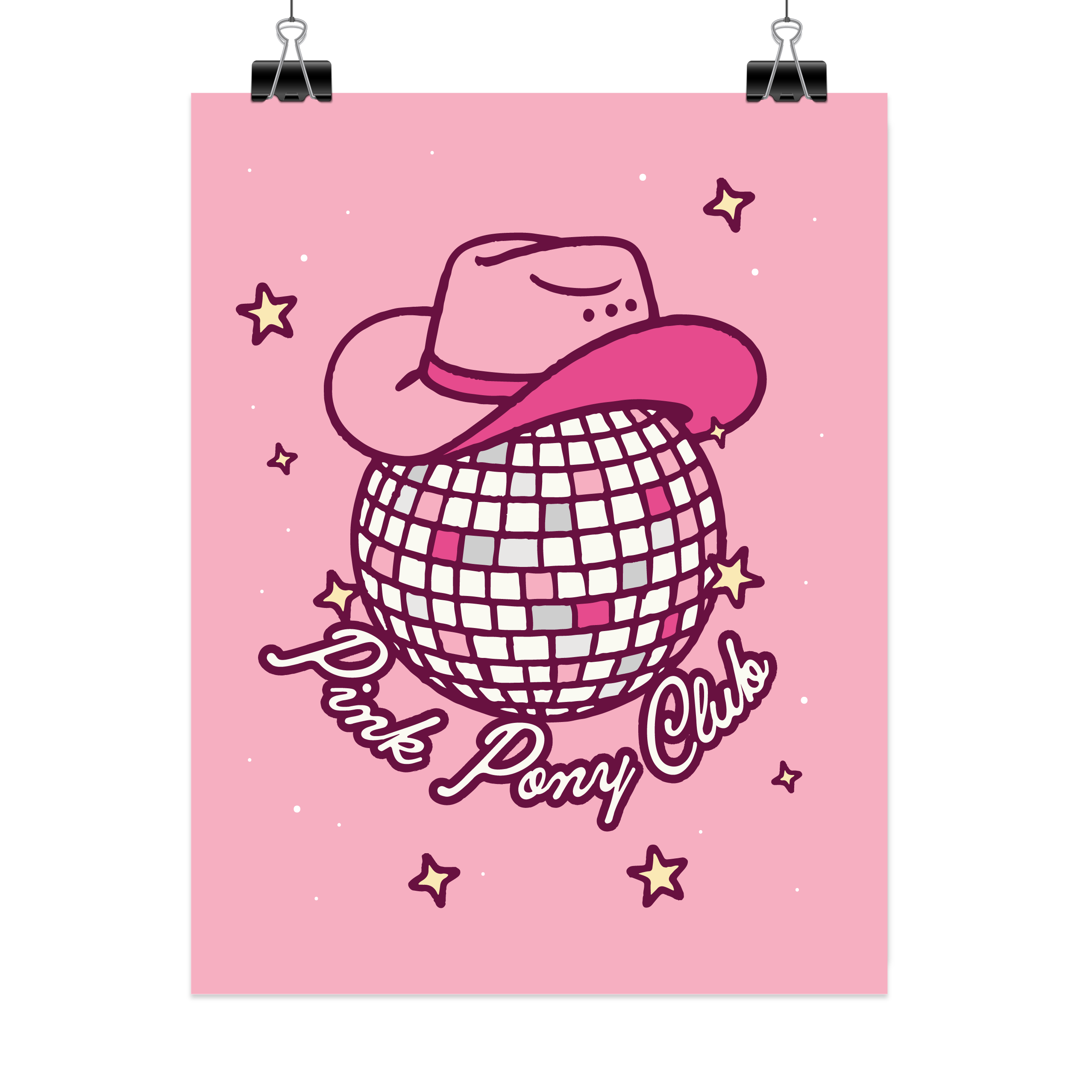 Pink Pony Club - Art Print