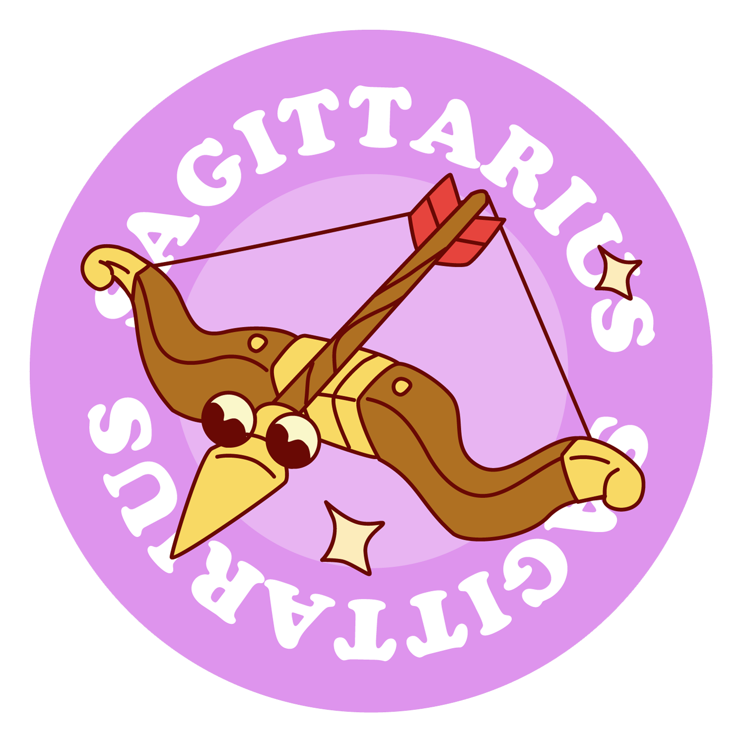 Sagittarius Astrology Vinyl Sticker