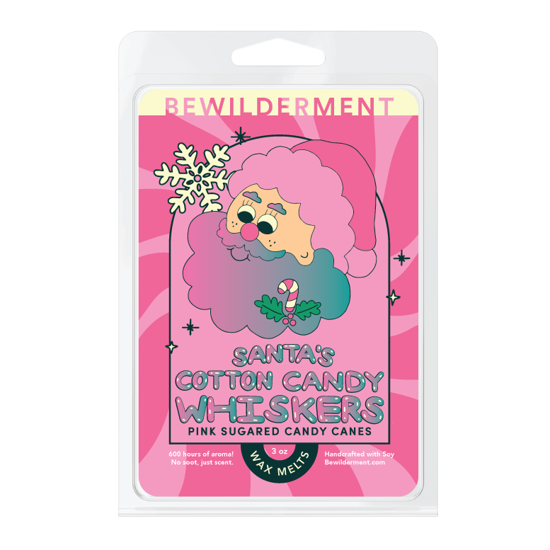 Santa's Cotton Candy Whiskers Wax Melts