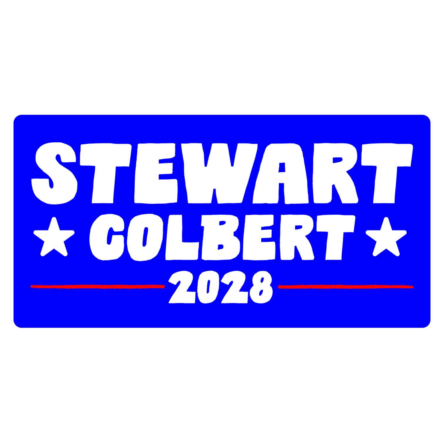 Stewart Colbert 2028 Vinyl Sticker