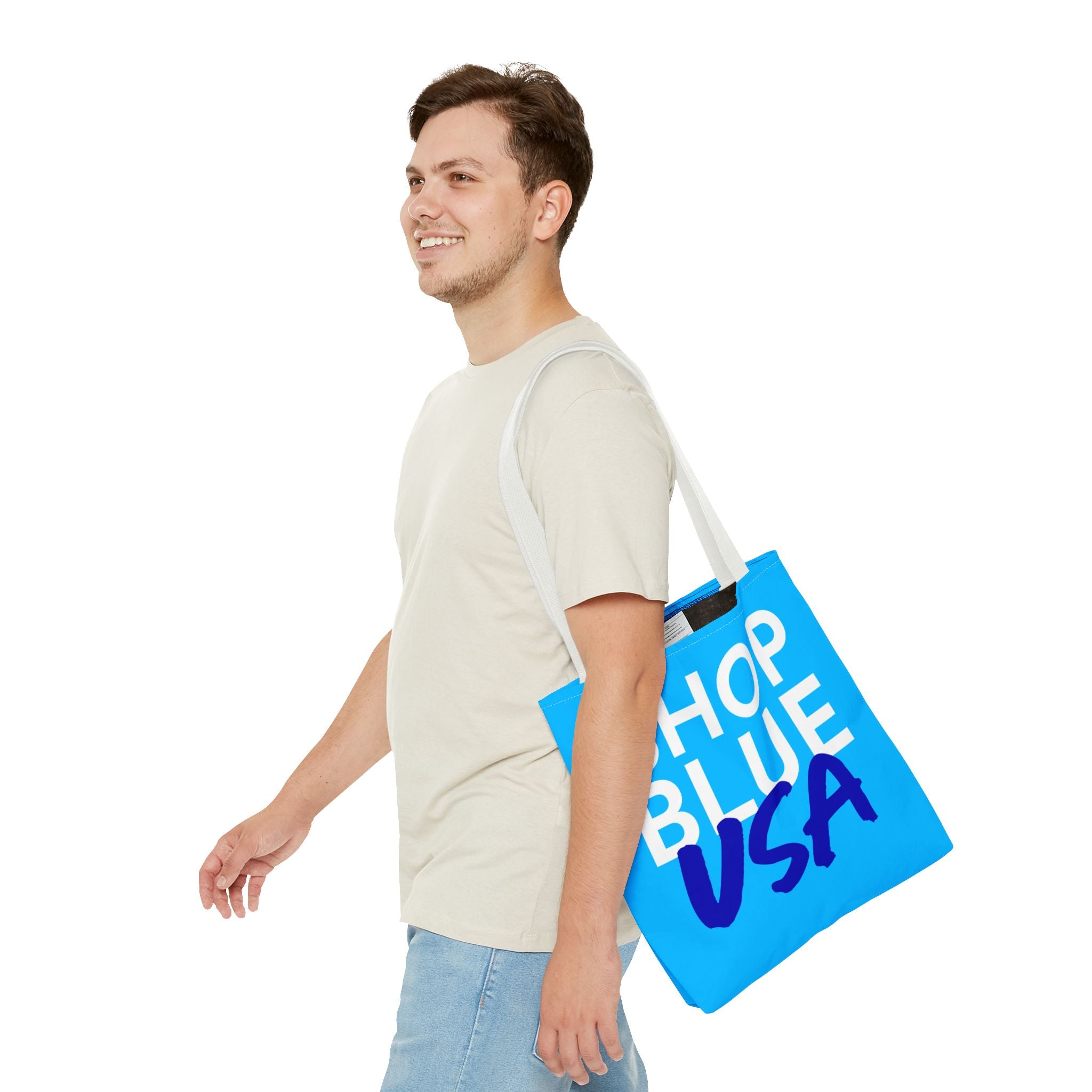Shop Blue USA Tote Bag