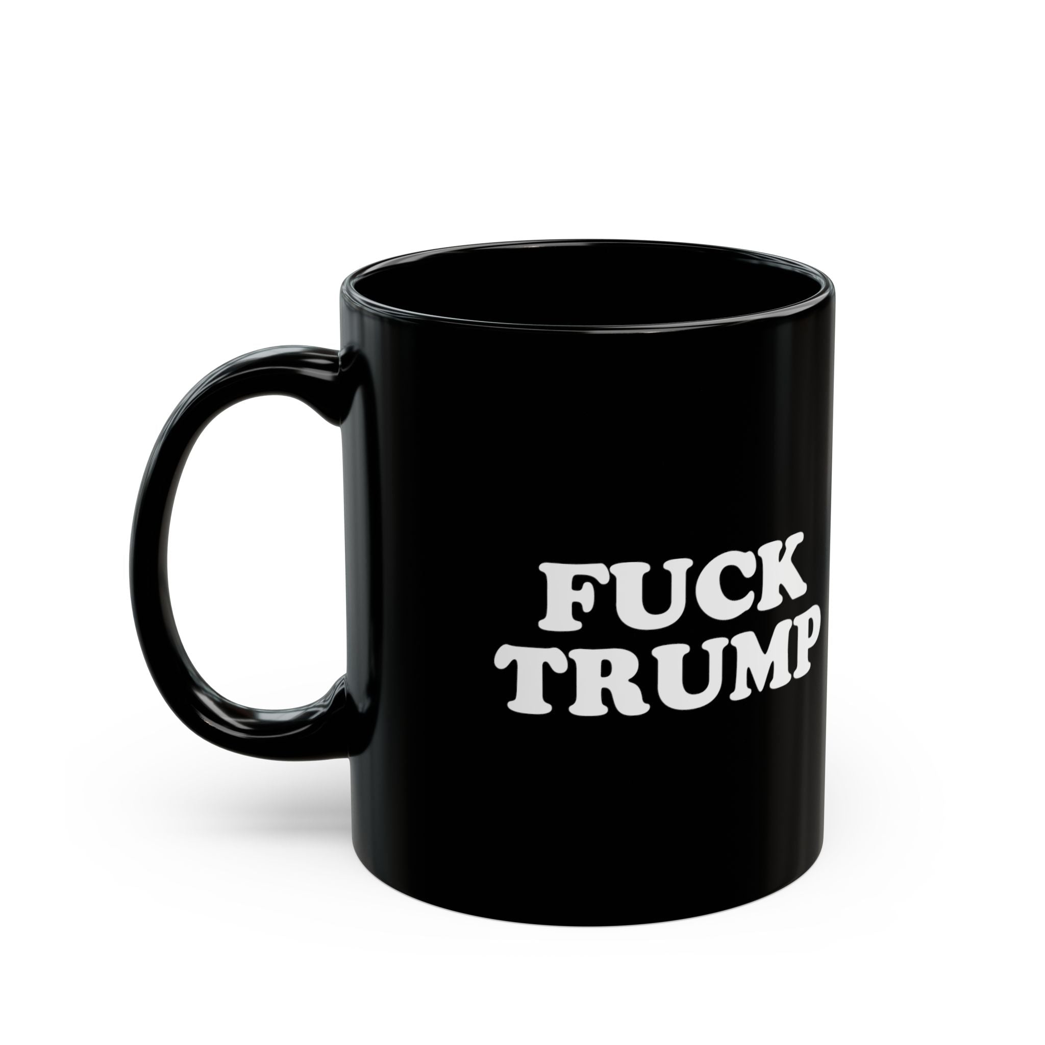 Anti-Trump Black Mug — Coffee Cup