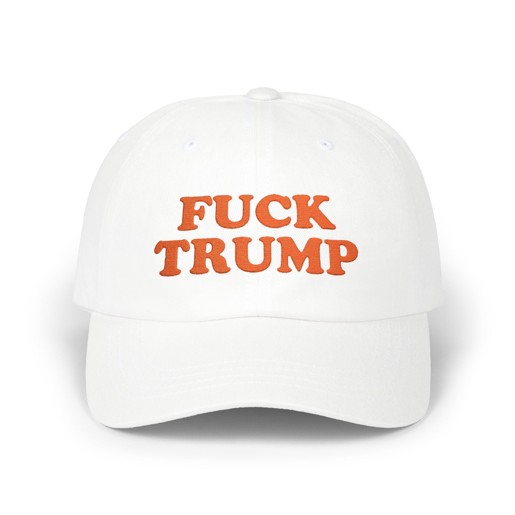 “FUCK TRUMP” Embroidered Political Statement Hat